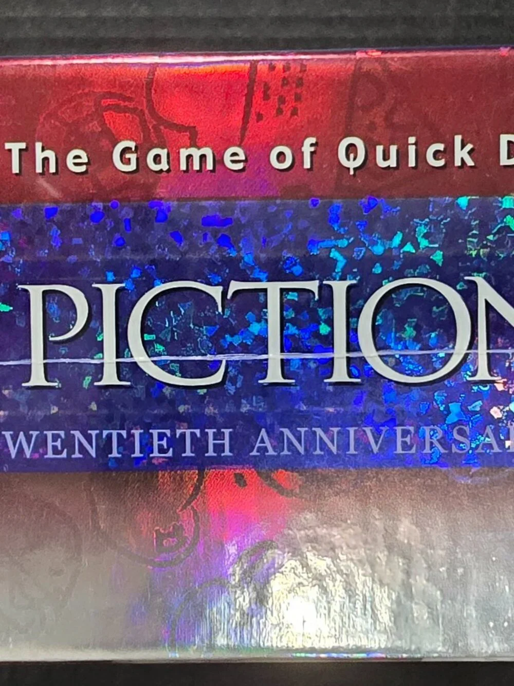 Pictionary The Game of Quick Draw 20th Anniversary Edition